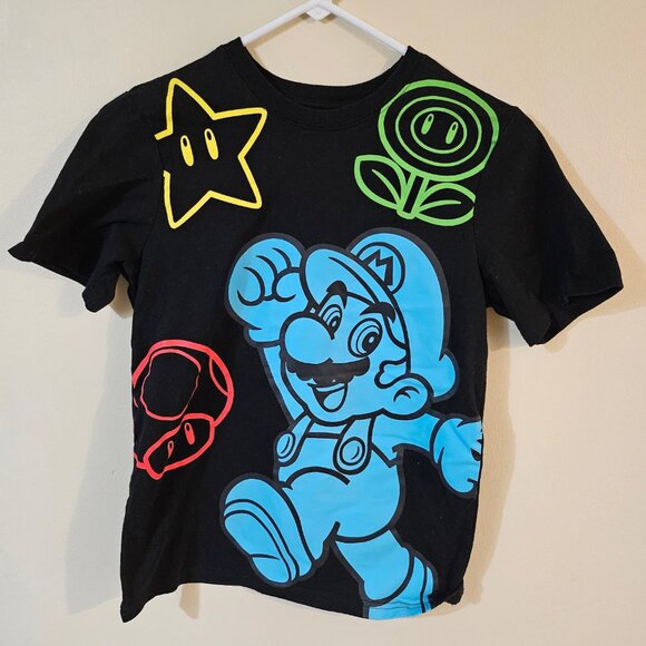 Super Mario Kids (3) Short Sleeve Tee Shirts - Size L (10-12) - Picture 2 of 10